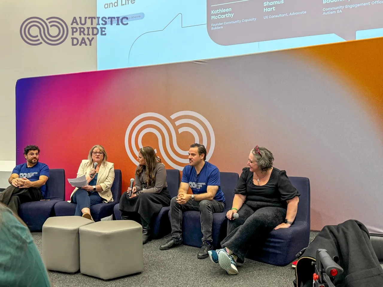 Panel discussion on autistic burnout and workplace inclusion at Think Autism