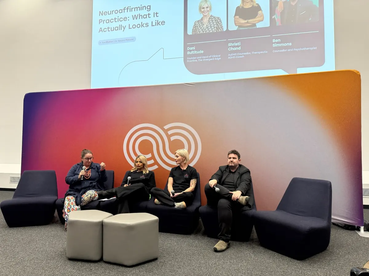 Panel discussion at Autistic Pride Day 2025